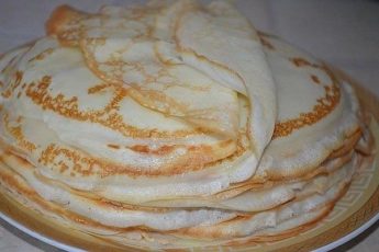 Вкусные блинчики на молоке