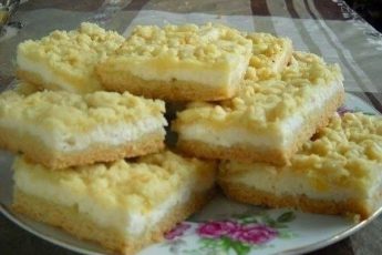 Творожный пирог с крошкой 8 Творожный пирог с крошкой