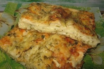 Пирог сырный из лаваша 5 Пирог сырный из лаваша
