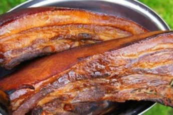 Сало получается, как копченое. При этом никакого копчения 1 Сало получается, как копченое. При этом никакого копчения