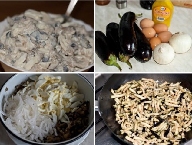Шикарный салат из баклажанов. Получается просто шедевр!