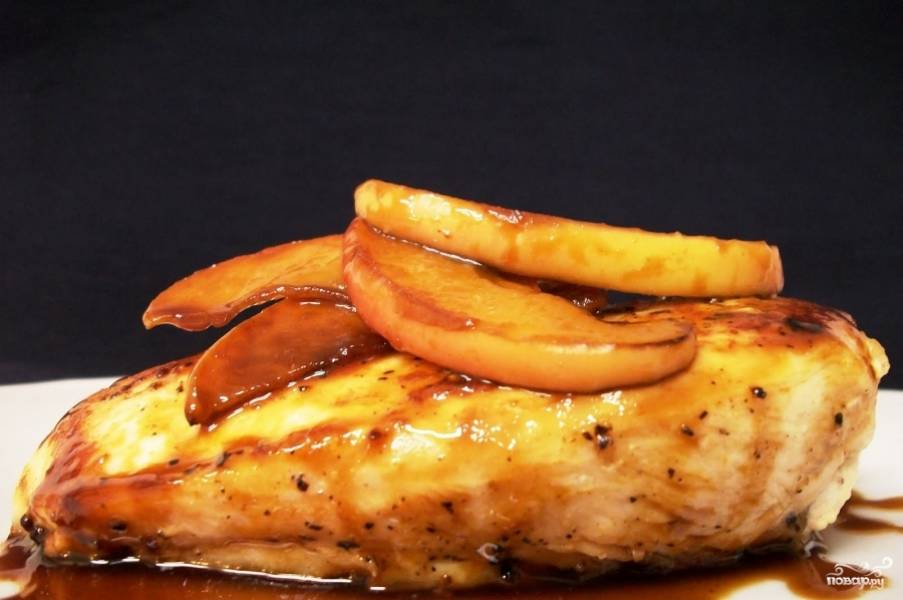 Курица с яблоками и шалфеем 4 Курица с яблоками и шалфеем