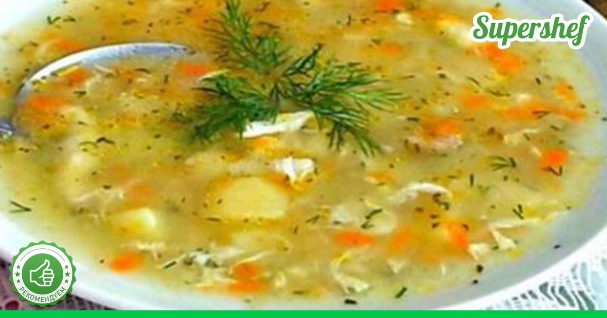 Самый простой и в то же время вкусный суп-затируха