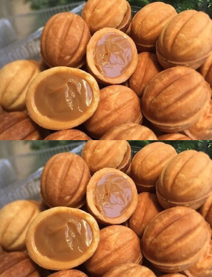 Орехи с сгущенкой (тесто с салом). Очень хрупкие и тают во рту!