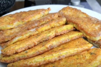 Кабачки как мясо по-французски жарим: одновременно заменяют и гарнир, и мясо