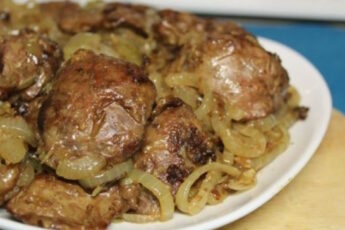 Простой рецепт нежной и вкусной жареной печени