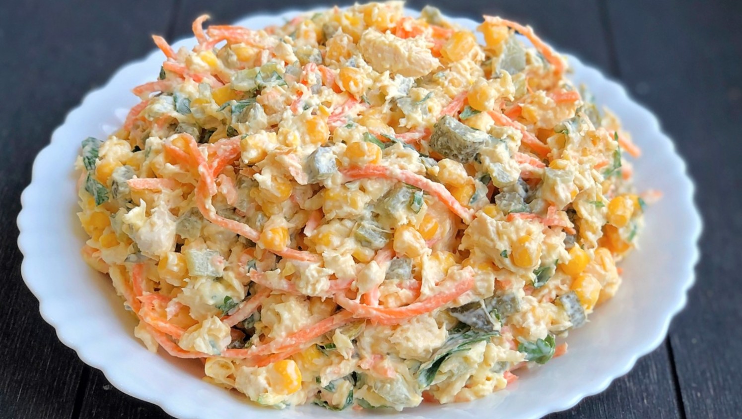 Салат “Венеция”. Сочный, яркий и очень вкусный, приготовьте и убедитесь сами 3 Салат “Венеция”. Сочный, яркий и очень вкусный, приготовьте и убедитесь сами