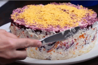 Шуба по необычному рецепту. Сочный, вкусный и пушистый праздничный салат 17 Шуба по необычному рецепту. Сочный, вкусный и пушистый праздничный салат