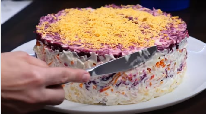 Шуба по необычному рецепту. Сочный, вкусный и пушистый праздничный салат