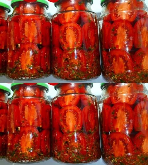 Маринованные помидоры с чесноком и зеленью: идеальный рецепт на зиму