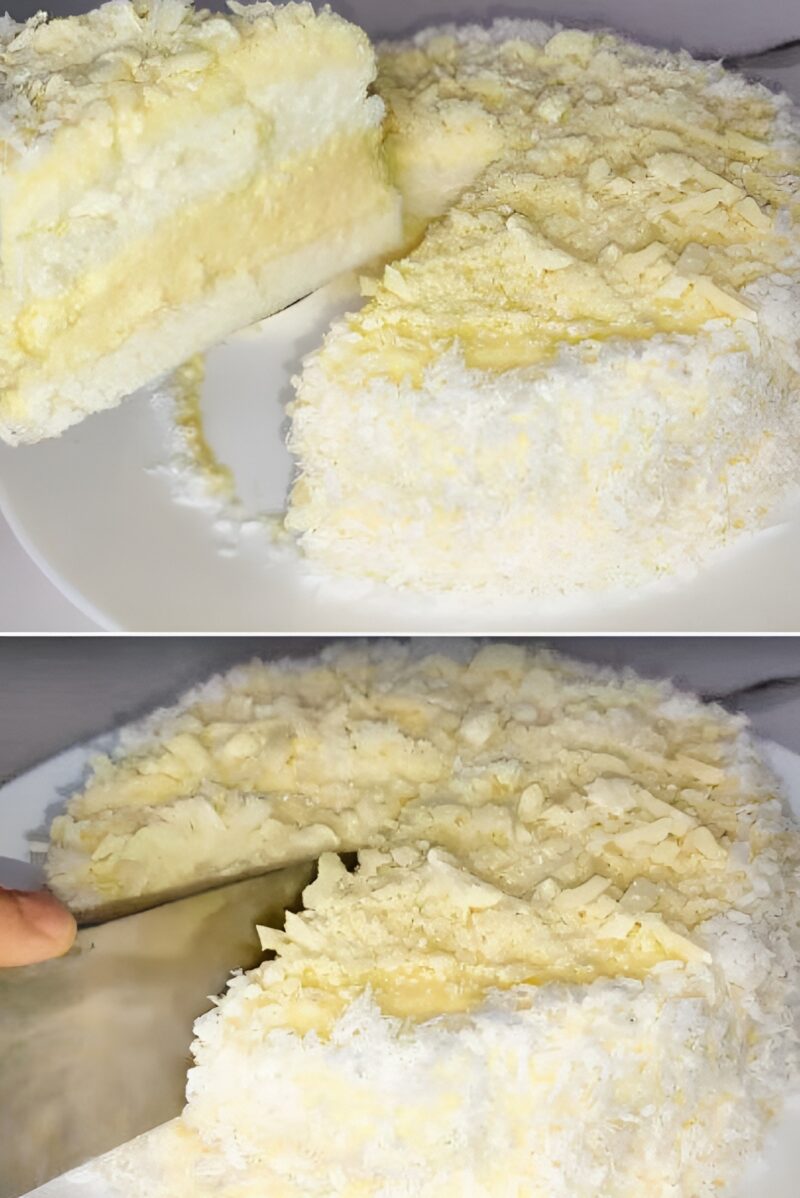 «Ангельский» торт — вкусный и настолько нежный, что тает во рту «Ангельский» торт — вкусный и настолько нежный, что тает во рту