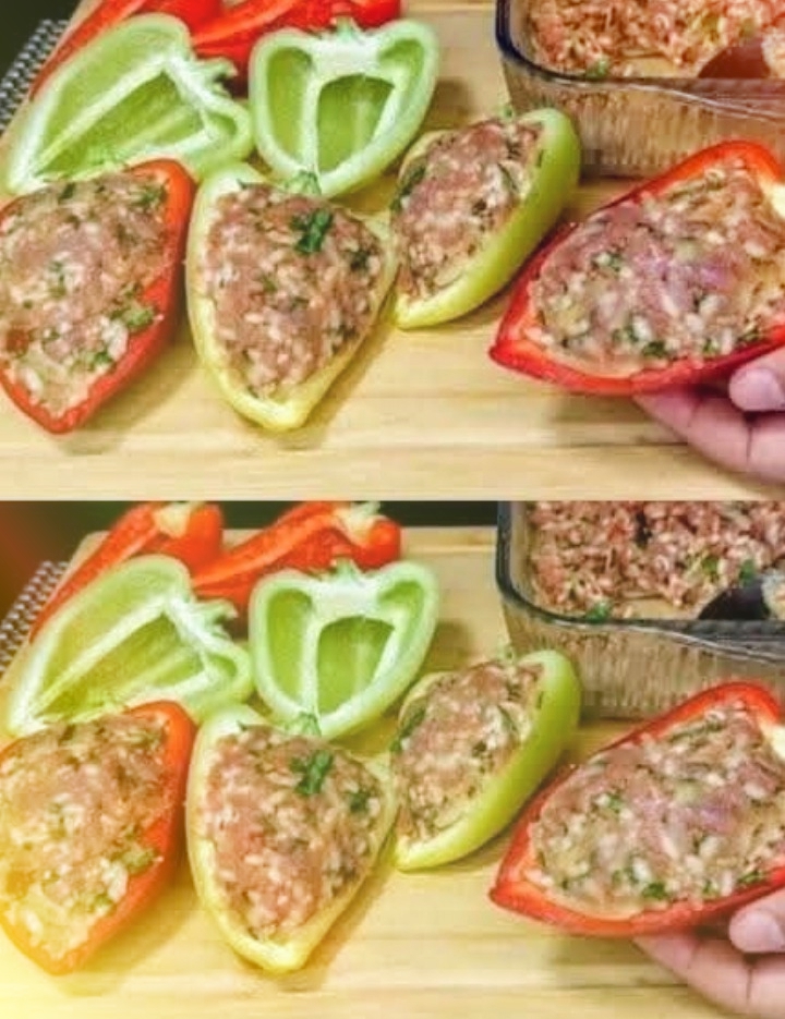 ФАРШИРОВАННЫЕ ПЕРЦЫ ПО-ТУРЕЦКИ