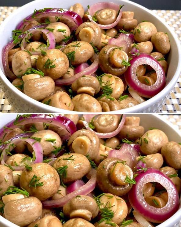 Маринованные шампиньоны за 5 минут. Идеальный рецепт! Они моментально на столе Маринованные шампиньоны за 5 минут. Идеальный рецепт! Они моментально на столе