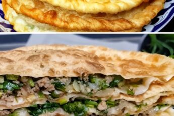 Мука, вода и начинка с секретом. Вкуснее всяких чебуреков: обалденные лепешки на сковороде
