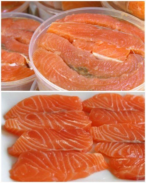 Мурманский засол красной рыбы: настолько идеален, что соседи просят продавать