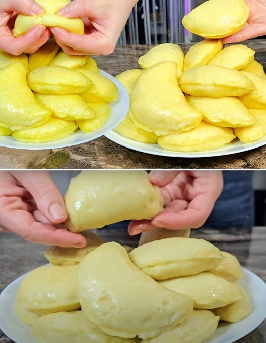 Нежные вареники без яиц и масла. Тесто, как пух, без дрожжей