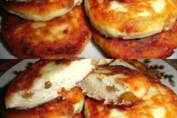 СЫРНИКИ С ИЗЮМОМ