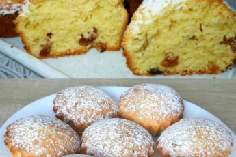 Пачка творога, стакан муки, 2 яйца, 2 ст.л сметаны для самых вкуснейших кексиков с изюмом. Сохраните рецепт и готовьте с удовольствием!