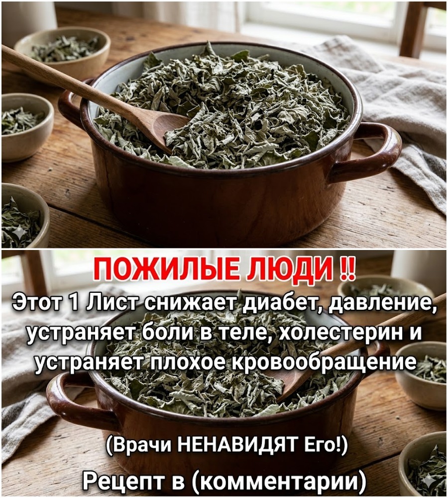 ПОЖИЛЫЕ ЛЮДИ !!: Этот 1 Лист снижает диабет, давление, устраняет боли в теле, холестерин и устраняет плохое кровообращение.  (Врачи НЕНАВИДЯТ Его!) 