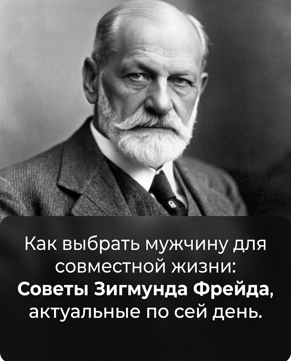 Как правильно выбрать партнера для жизни: советы Зигмунда Фрейда, которые не теряют актуальности Как правильно выбрать партнера для жизни: советы Зигмунда Фрейда, которые не теряют актуальности