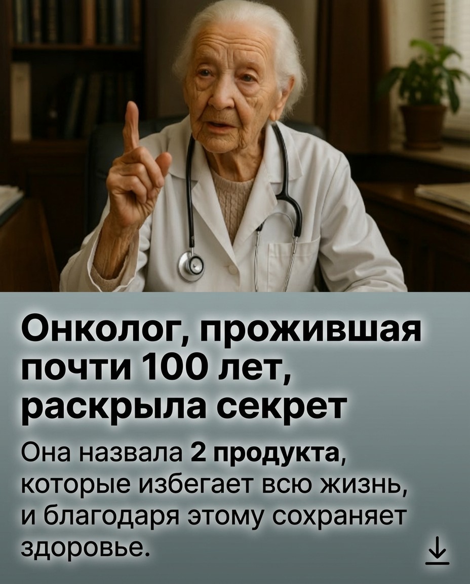 Прожила почти столетие: врач-онколог раскрыла секрет своего долголетия и назвала два продукта, которые полностью исключила из рациона ради поддержания здоровья!