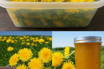 Варення з кульбаби і лимоном незвичайно смачно і корисно! Зберігай!
