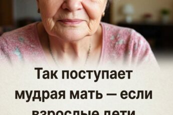 Вот как поступает мудрая мать, если взрослые дети позволяют себе резкий тон в общении