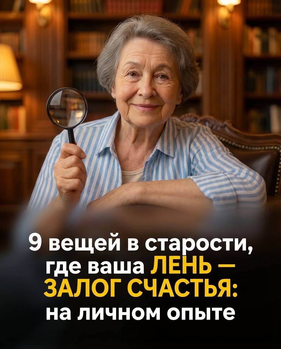 Чем пассивнее вы относитесь к этим девяти аспектам после 60 лет, тем безмятежнее и радостнее будет ваша жизнь — утверждает психолог.