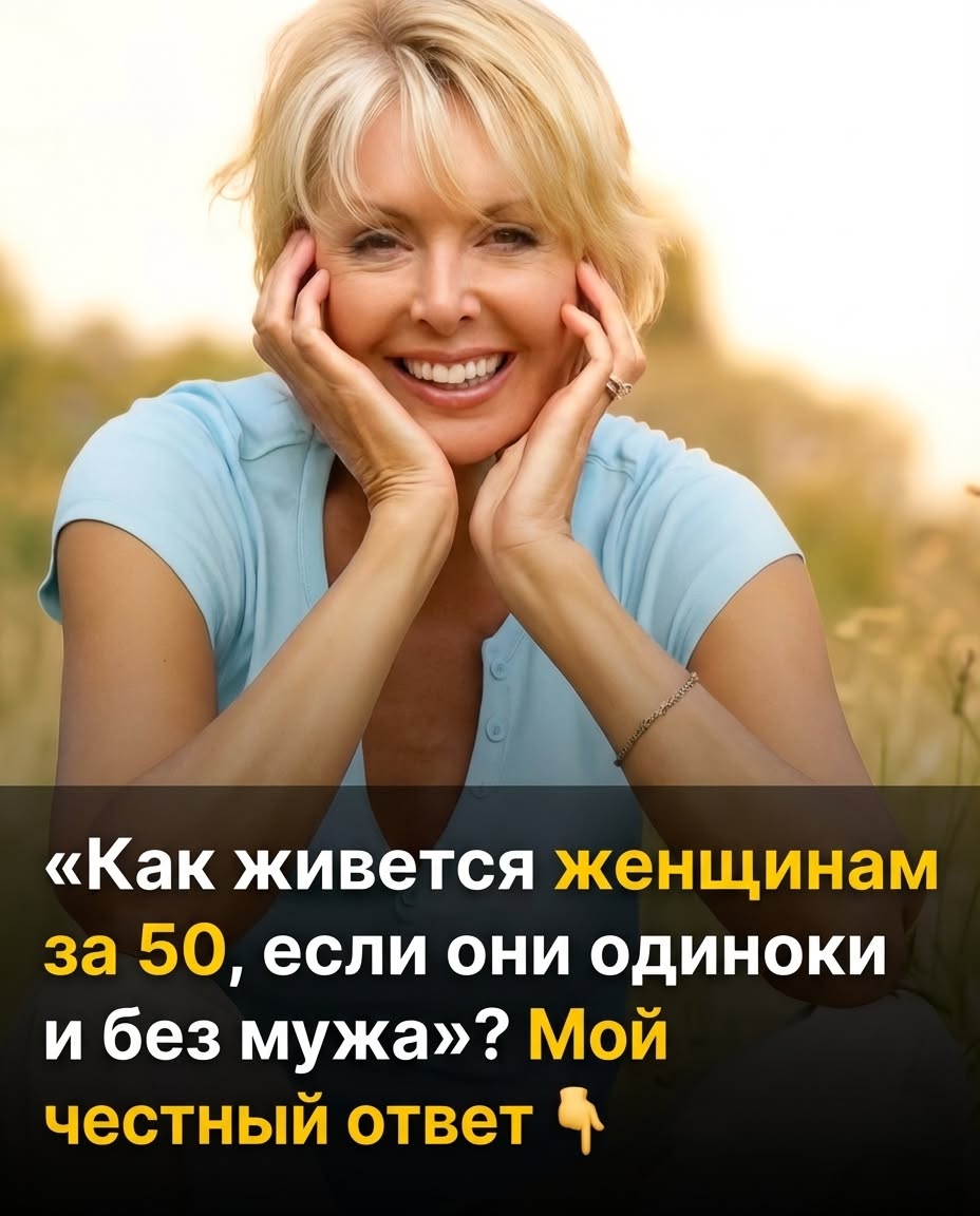 «Женщины после 50-ти лет, как вы живете, если одиноки и нет мужа»? «Женщины после 50-ти лет, как вы живете, если одиноки и нет мужа»?